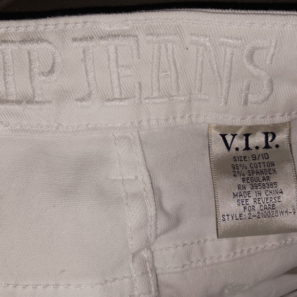 V.I.P Junior's Jeans Sz 9/10 - Picture 3 of 5